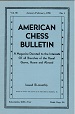AMERICAN CHESS BULLETIN / 1958 vol 55, no 1